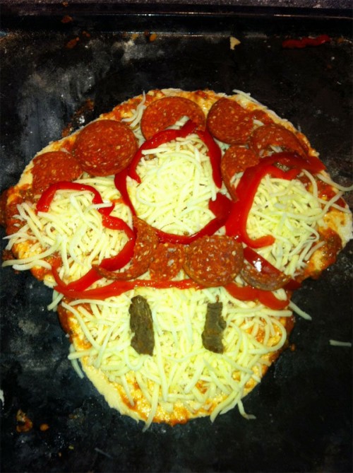 A Super Mario Mushroom Pizza - Neatorama