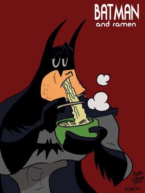 Batman & Ramen - Neatorama