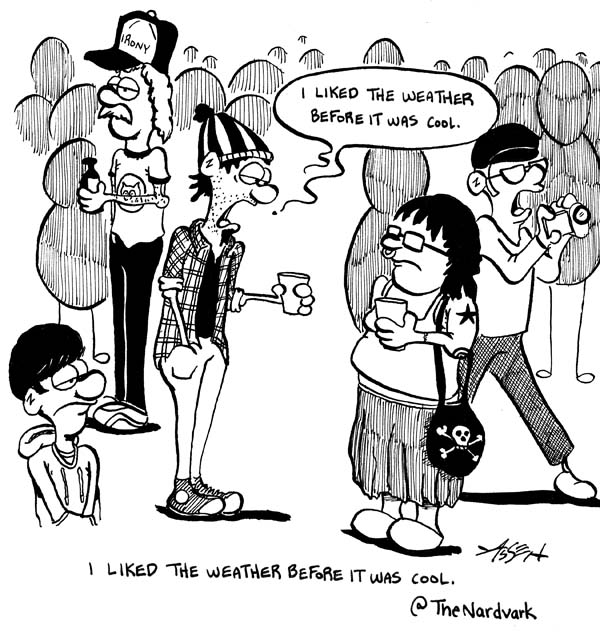 hipsters cartoon