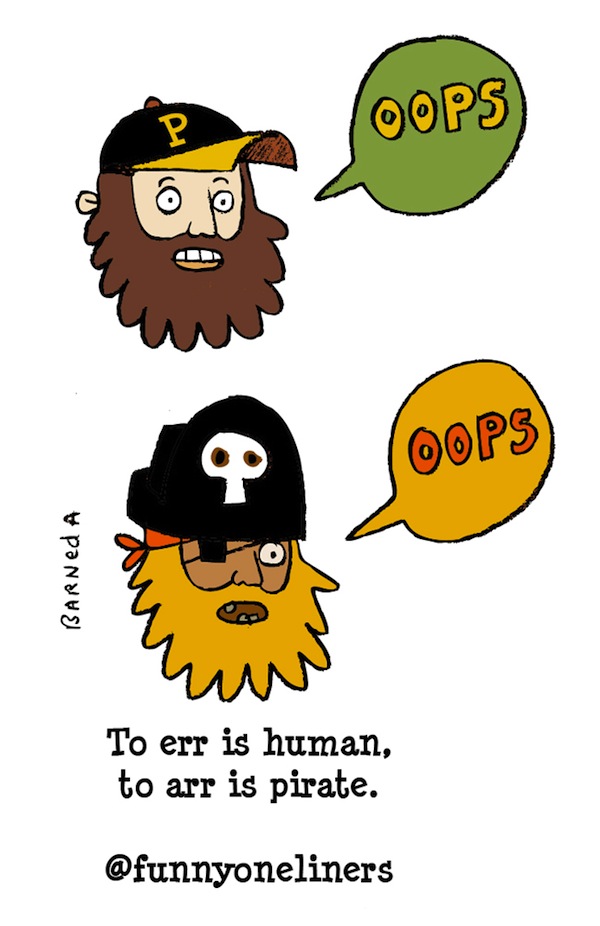 to err is human