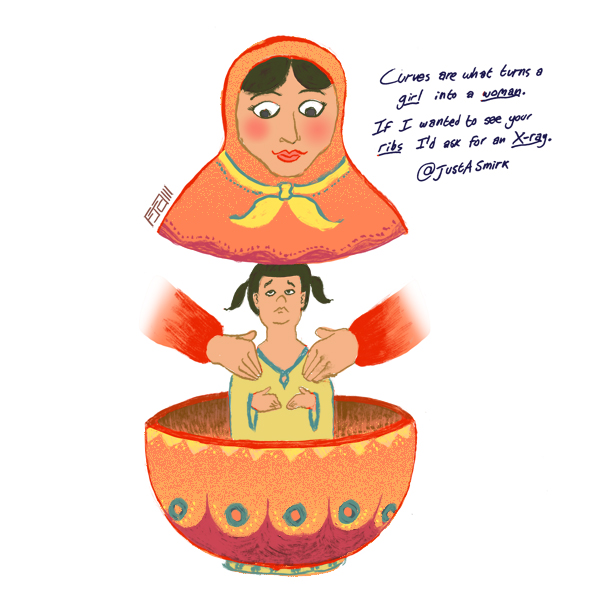 matryoshka cartoon