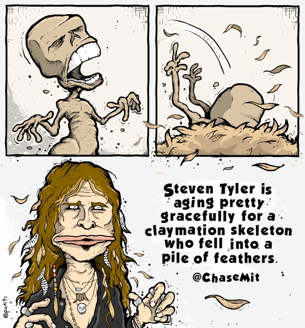 Steven Tyler Cartoon