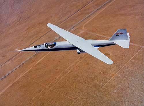 The Oblique Wing Aircraft - Neatorama